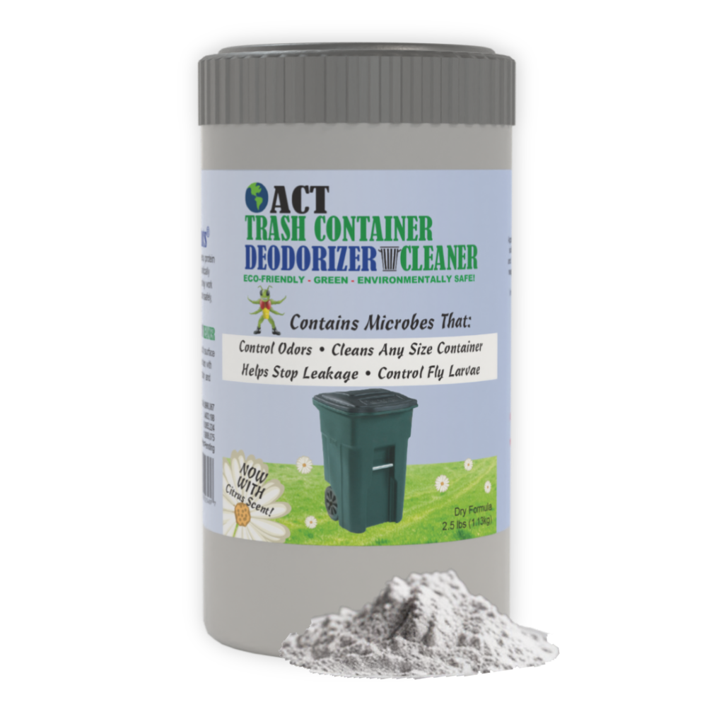 ACT Trash Deodorizer and Cleaner - eco-friendly and cost-effective