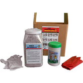 ACT BioRemediation Emergency Spill Kit for Oil and Chemical Leaks on Soil and Hard Surfaces | Microbial Cleanup | EPA Listed B-71 | Portable and Eco-Friendly