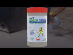 ACT Concrete Cleaner – Eco-Friendly Dry Powder Oil Stain Remover for Driveways, Sidewalks, Garages & Commercial Use | HOA Approved | Bioremediation Formula | Safe around Pets